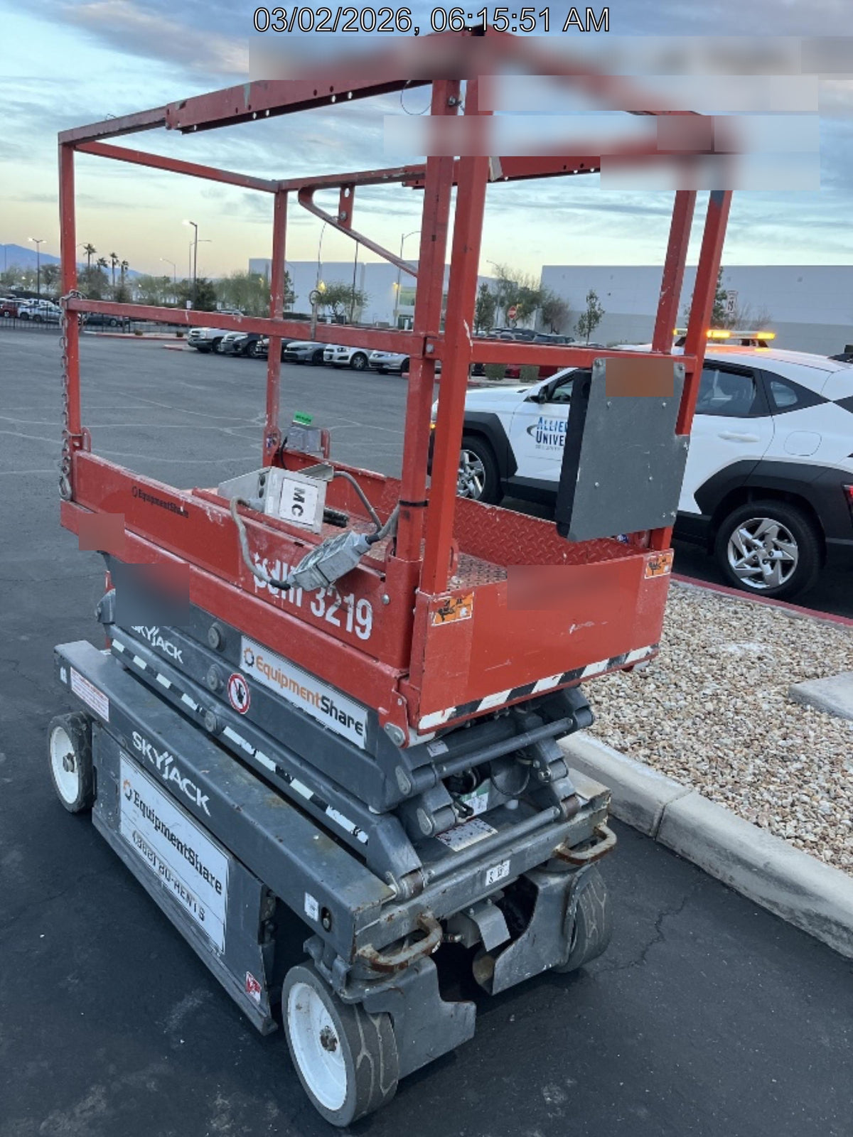 2019 Skyjack SJIII-3219 Skyjack SJIII3219 Standard w/Trojan Batteries