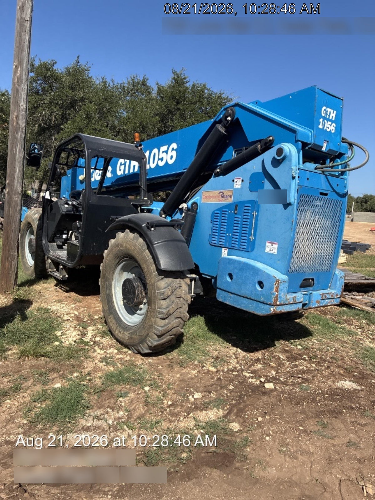 2016 GENIE GTH-1056