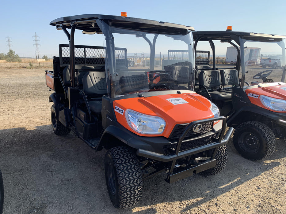 2021 Kubota RTV-X1140W-H Plastic Canopy, Windshield Acrylic Clear, LED Strobe Light, Wire Harness Kit, Back up Alarm