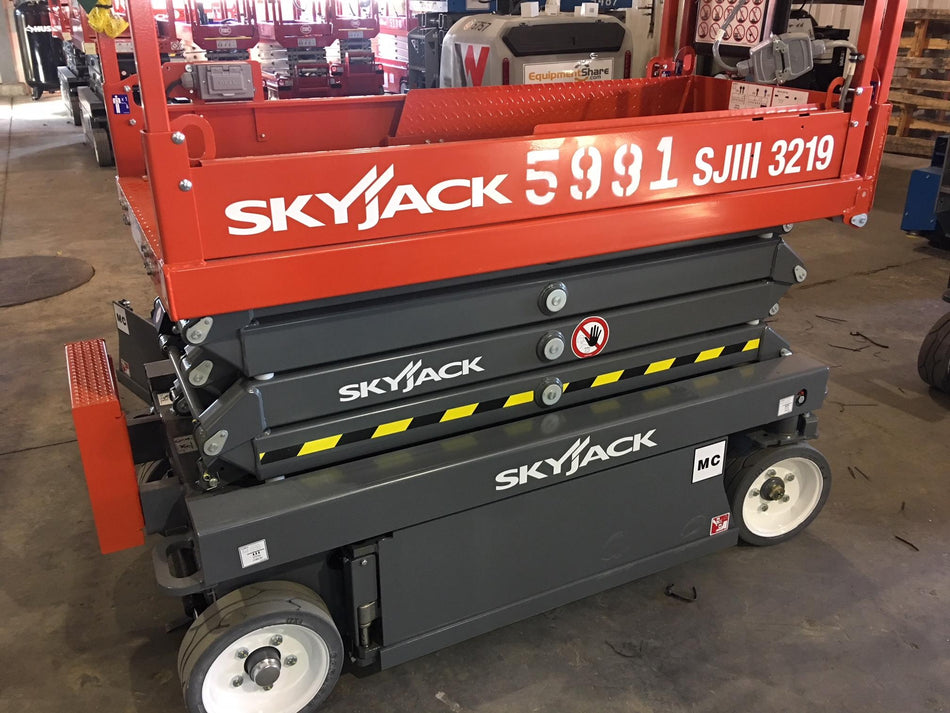 2017 Skyjack SJIII-3219 Skyjack SJ3219, Trojan Battery Set, Extended Warranty 5yr/5k hr