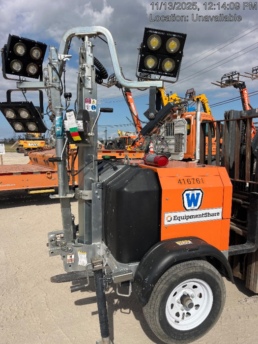 2024 Wanco WLTT-4MM4K Diesel, Deep Sea Controller, Shore Power Plug, Auto Start, (4) 350W LED Floodlights, 4kW Generator, 60 Gal Fuel Tank, 2" Ball, T3