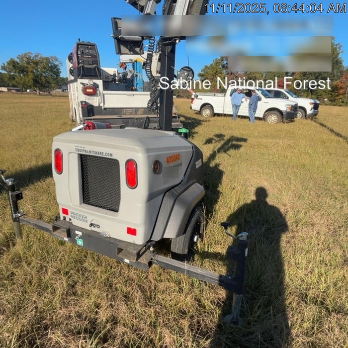 2024 Wacker Neuson LTT4 Diesel, Kohler KDW702, Deep Sea Controller, Auto Start, LED 320W, Bypass Outlet, T3