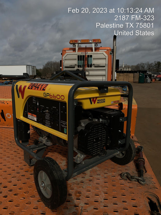 2022 WACKER NEUSON GP6600A