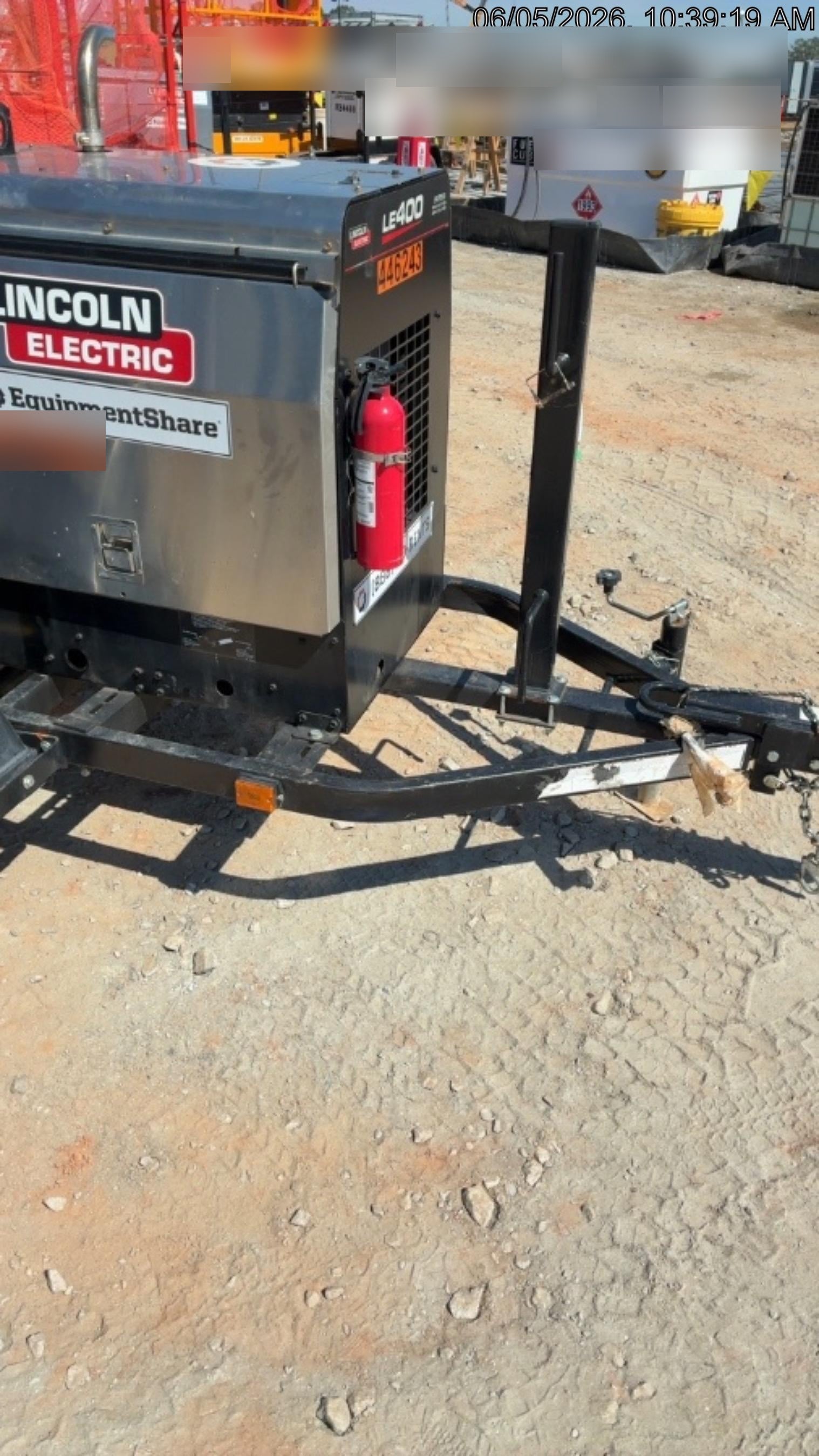2024 Lincoln Electric LE400 Kubota V1505, Trlr, Cable Rack, Light Kit, ES Decals, T3