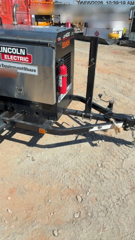 2024 Lincoln Electric LE400 Kubota V1505, Trlr, Cable Rack, Light Kit, ES Decals, T3