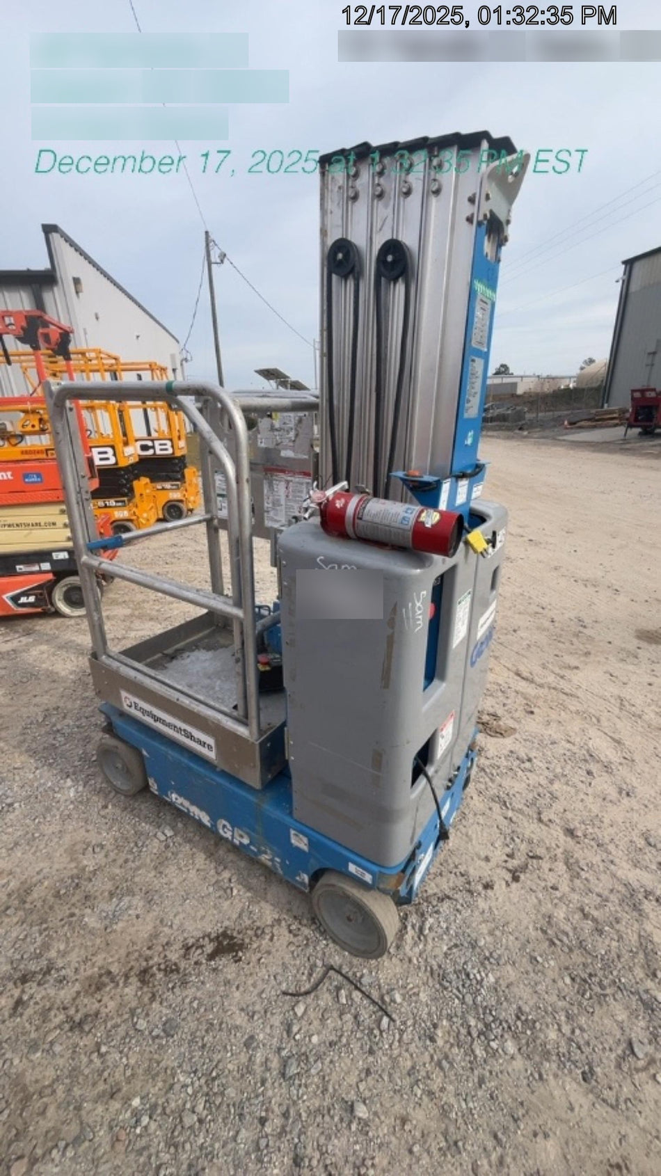 2019 GENIE GR-20
