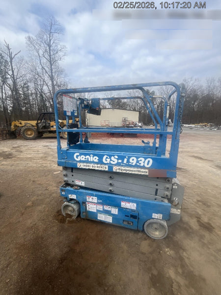2018 Genie GS-1930 Genie GS-1930 w/Fixed Rail, Chain Entry