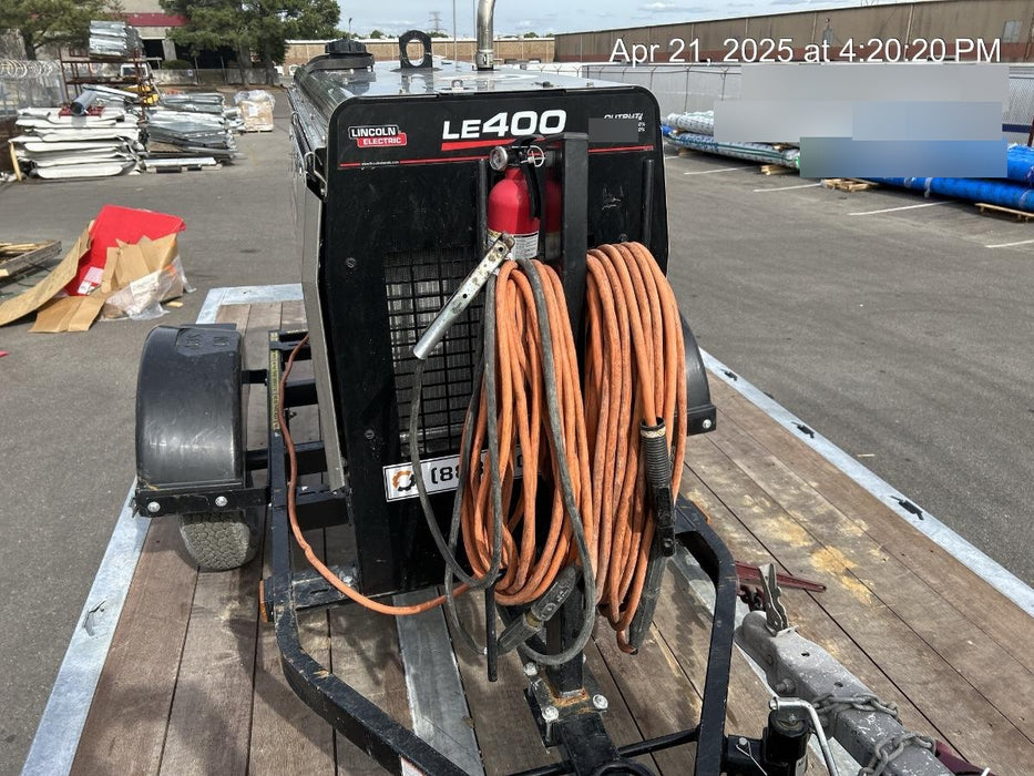 2024 Lincoln Electric LE400 Kubota V1505, Trlr, Cable Rack, Light Kit, ES Decals, T3