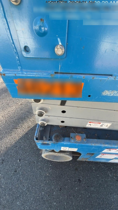 2019 Genie GS-1930 Fixed rails with chain Entry