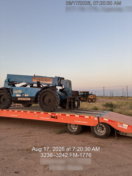 2019 Genie GTH-636 Canopy, Solid RT Tires, LED Work Lights, Beacon 60" QA Carriage, 48" Forks