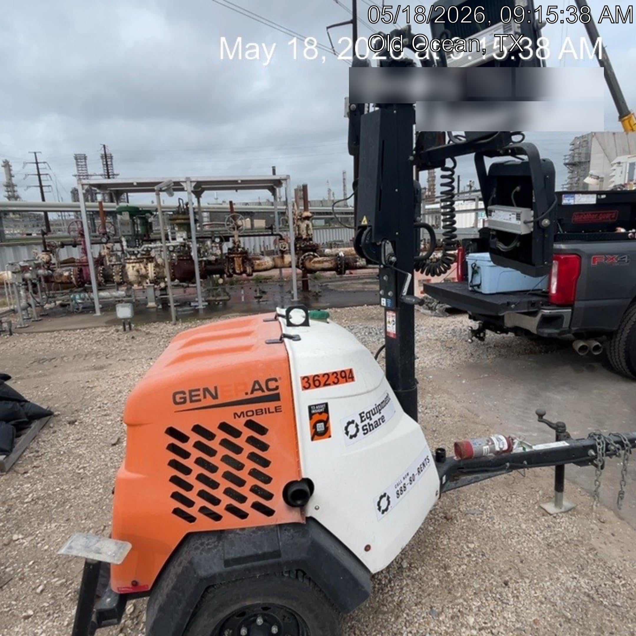 2023 Generac MLT2 Diesel, Flex Switch 120V Input, Powerzone Controller, 
(4) 320W LED Lights, 4kW Generator, 39.9 Gal Fuel Tank, 2" Ball, T3