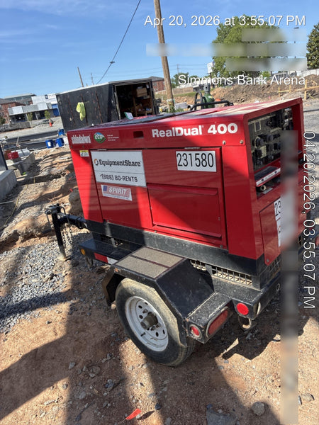 2022 Shindaiwa DGW400MDL Kubota D902 Engine, 23 HP, Dual Op Welder, Wire, Arc, Droop Stick, Tig, and CC Stick Functionality, Simulphase, 3 Phase and 1 Phase Gen Output, Single Axle NB Trlr, Slr Trckl Chrg 12V 12W, Fire Ext