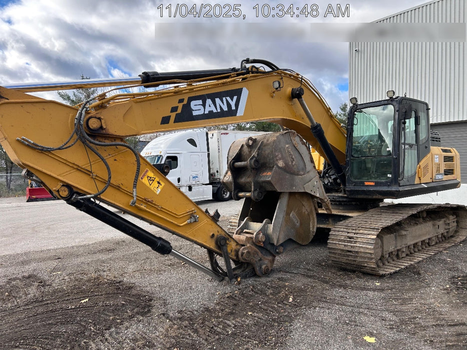 2020 Sany SY265C LC Cab, Hydraulic QC, Buckets: 36, 48" , Hydraulic Hammer 5,000lb impact class