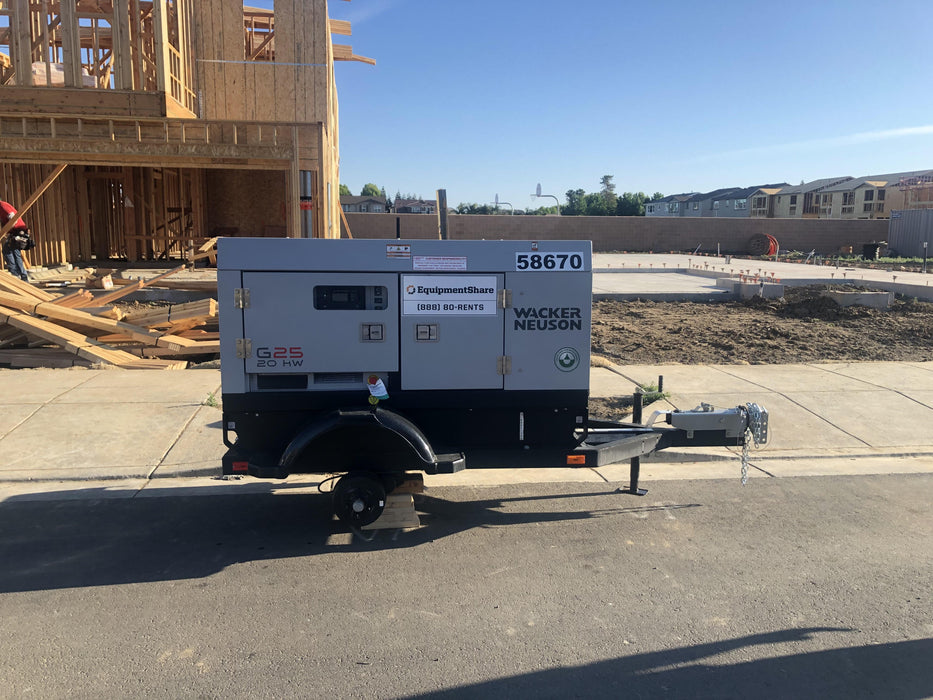 2020 WACKER NEUSON G25