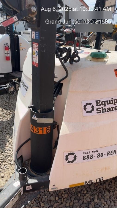 2023 Generac MLT2 Diesel, Flex Switch 120V Input, Powerzone Controller, (4) 320W LED Lights, 4kW Generator, 39.9 Gal Fuel Tank, 2" Ball, T3