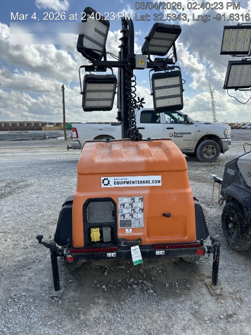 2023 Generac MLT2 Diesel, Flex Switch 120V Input, Powerzone Controller, (4) 320W LED Lights, 4kW Generator, 39.9 Gal Fuel Tank, 2" Ball, T3