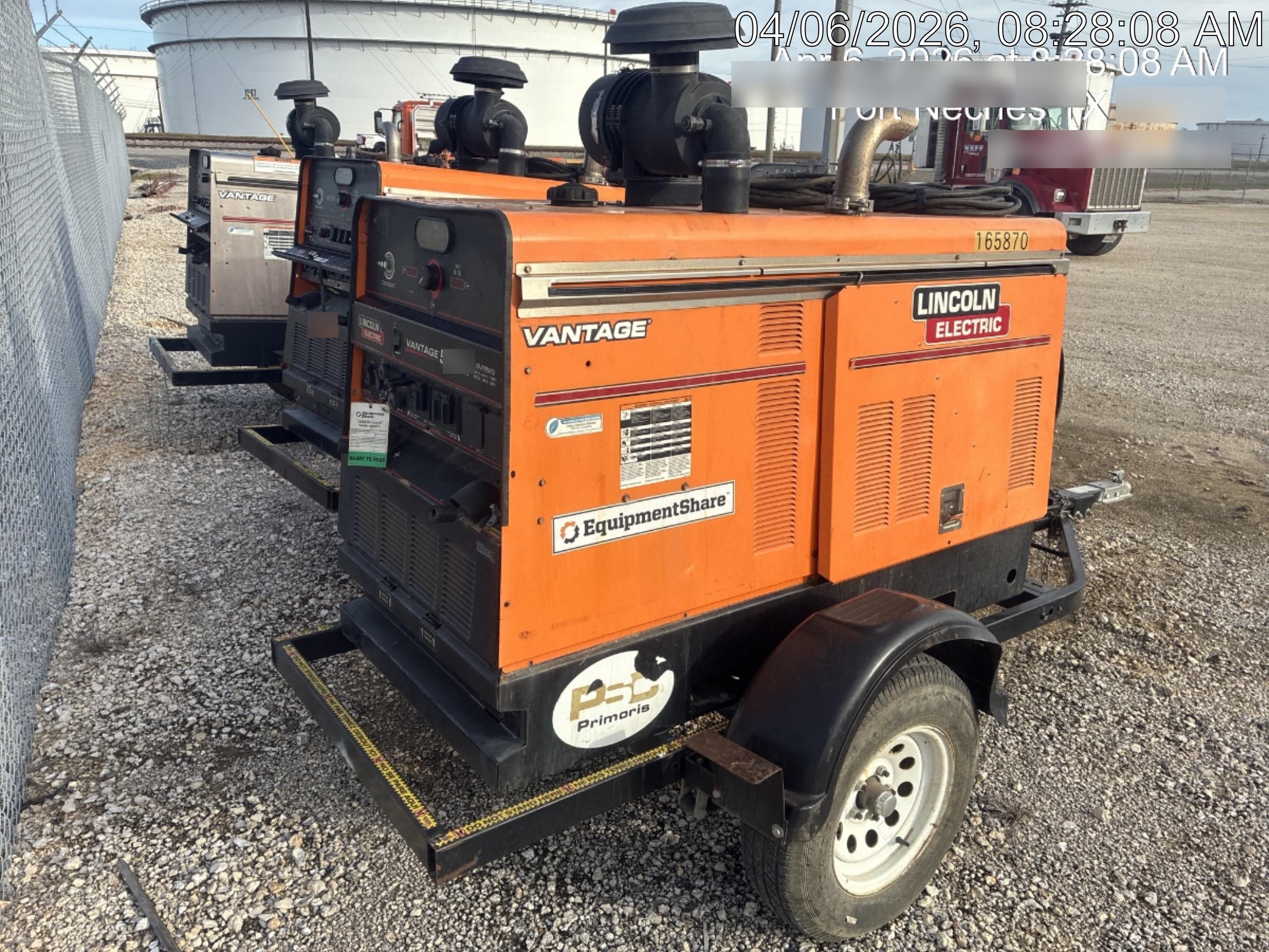 2021 Lincoln Electric Vantage 549X VANTAGE 549X READY-PAK 3 (EQUIPMENTSHARE)