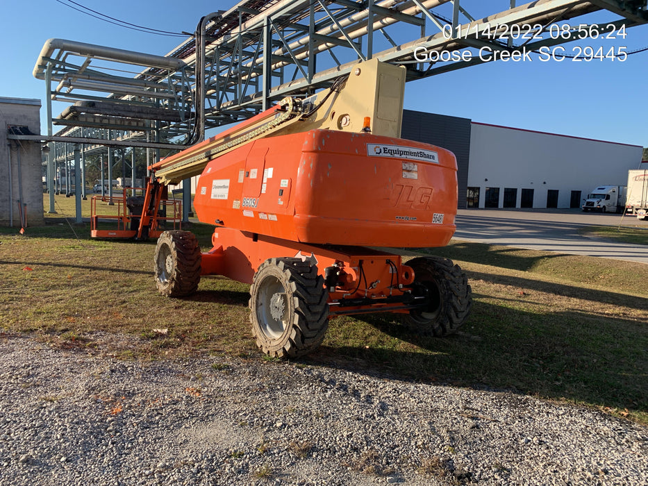 2020 JLG 860SJ Deutz Diesel Engine, FF Tires, Rotating Beacon, Panel Cradle Package