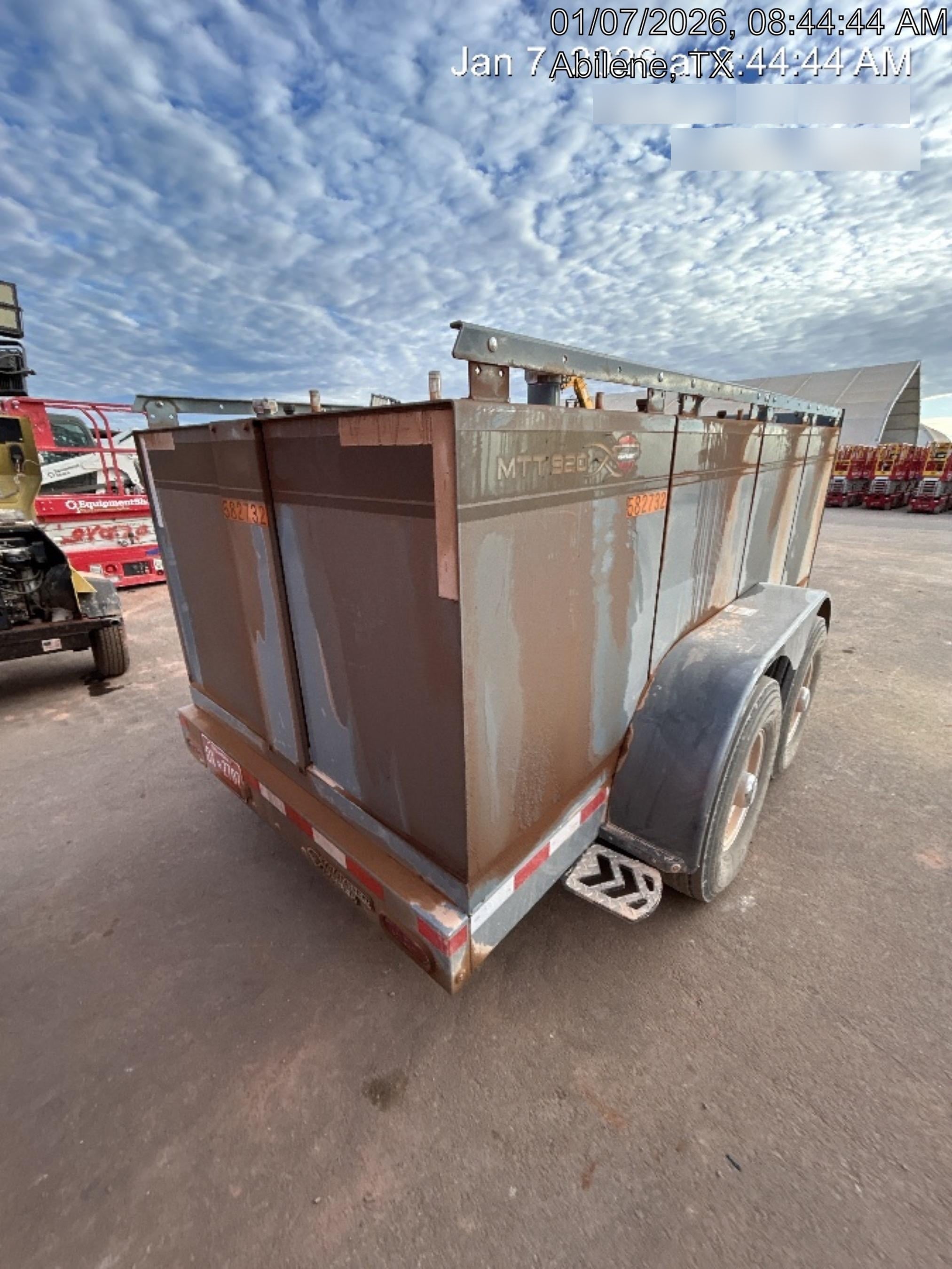 2025 THUNDER CREEK MTT920 - Hazmat not required