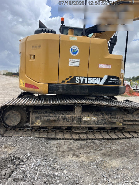 2022 SANY SY155 U
