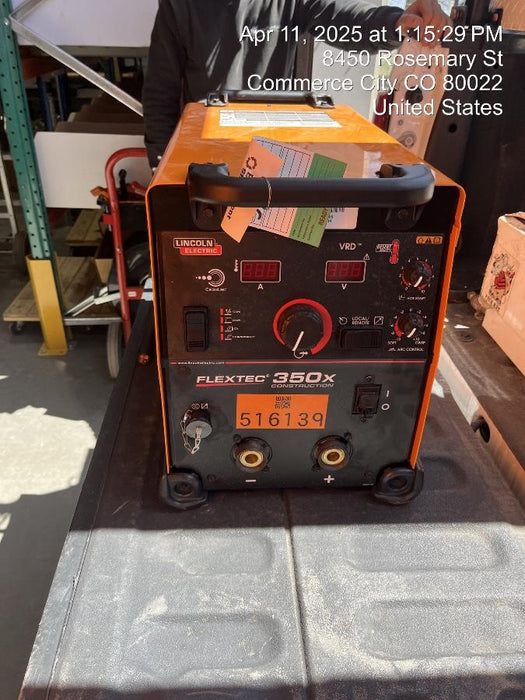 2025 LINCOLN ELECTRIC FLEXTEC 350X