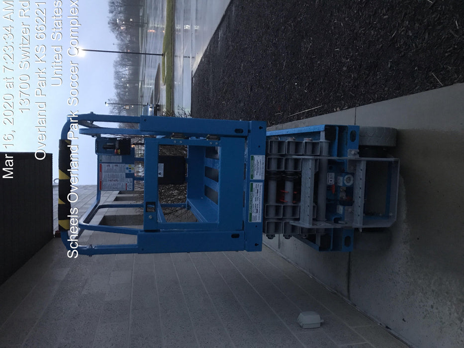 2020 Genie GS-1930 Solid Non Marking Tires, Beacon, Folding rails with half height swing gate