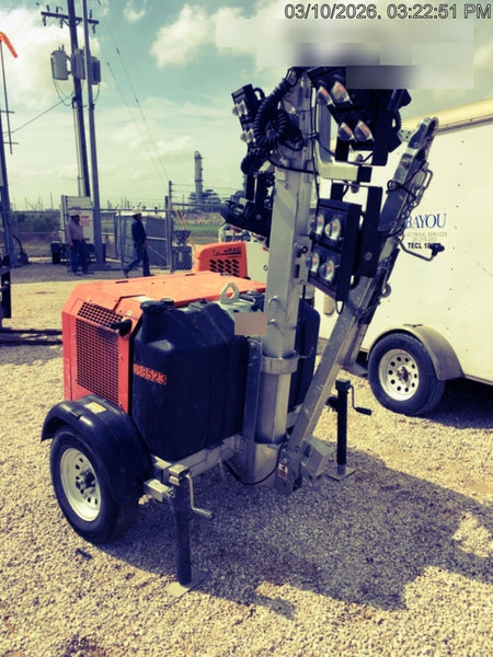2024 Wanco WLTT-4MM4K Diesel, Deep Sea Controller, Shore Power Plug, Auto Start, (4) 350W LED Floodlights, 4kW Generator, 60 Gal Fuel Tank, 2" Ball, T3