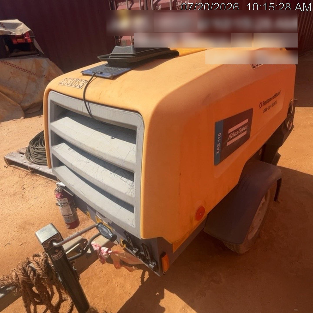 2022 ATLAS COPCO XAS 110