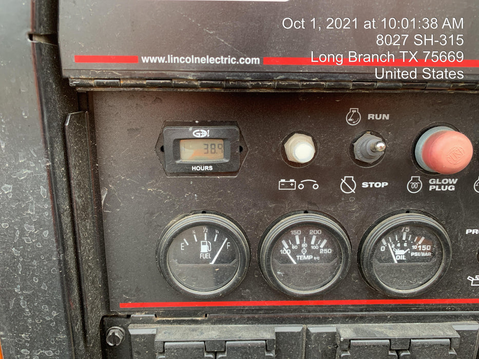 2021 Lincoln Electric Vantage 322 Vantage 322 Ready Pak 3 w/ Decals, ORANGE (includes trailer, cable rack, fender light kit) NO Telematics