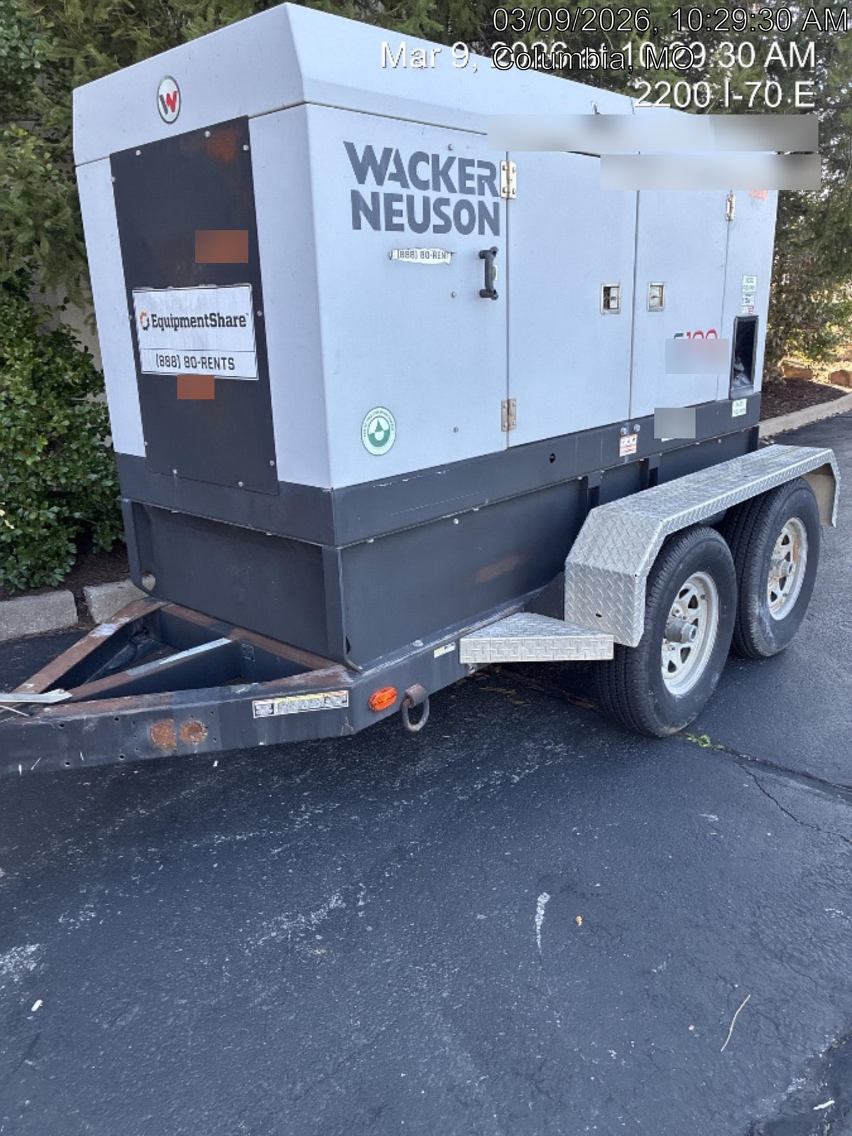 2019 WACKER NEUSON G100