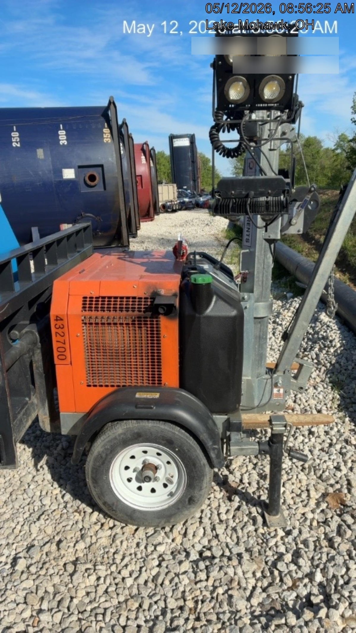 2024 Wanco WLTT-4MM4K Diesel, Deep Sea Controller, Shore Power Plug, Auto Start, (4) 350W LED Floodlights, 4kW Generator, 60 Gal Fuel Tank, 2" Ball, T3