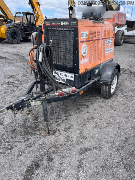 2021 Lincoln Electric Vantage 549X Ready Pak 3, ORANGE (includes trailer, cable rack, fender light kit)