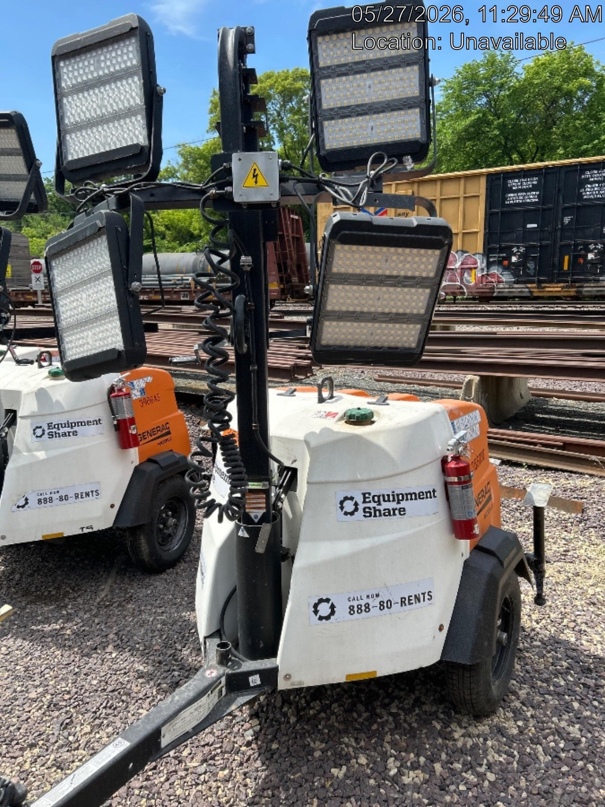 2023 Generac MLT2 Diesel, Flex Switch 120V Input, Powerzone Controller, 
(4) 320W LED Lights, 4kW Generator, 39.9 Gal Fuel Tank, 2" Ball, T3