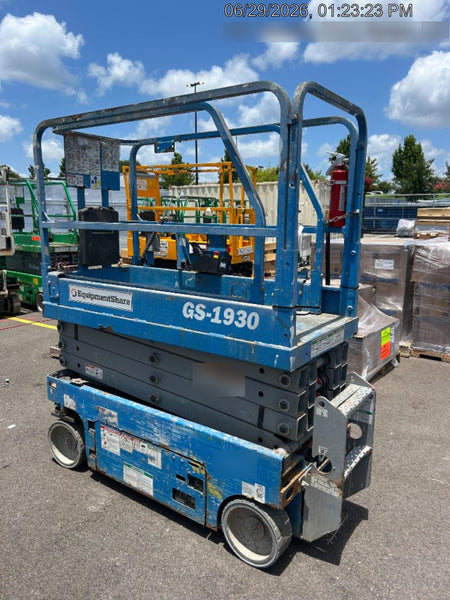 2018 Genie GS-1930 Genie GS-1930 Scissor Lift w/Standard Options