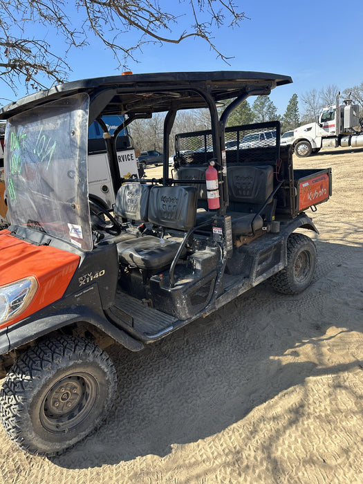 2022 Kubota RTV-X1140W-H Plastic Canopy, Windshield Acrylic Clear, LED Strobe Light, Wire Harness Kit, Back up Alarm