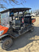 2022 Kubota RTV-X1140W-H Plastic Canopy, Windshield Acrylic Clear, LED Strobe Light, Wire Harness Kit, Back up Alarm