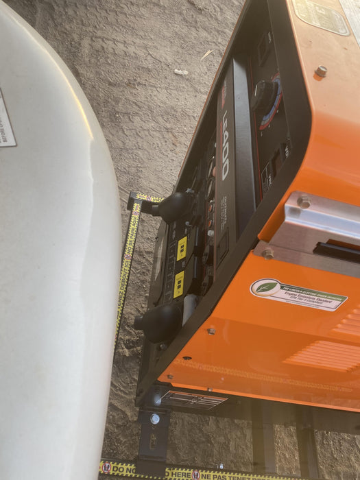 2022 Lincoln Electric LE400 Kubota V1505, Trlr, Cable Rack, Light Kit, ES Decals, T3