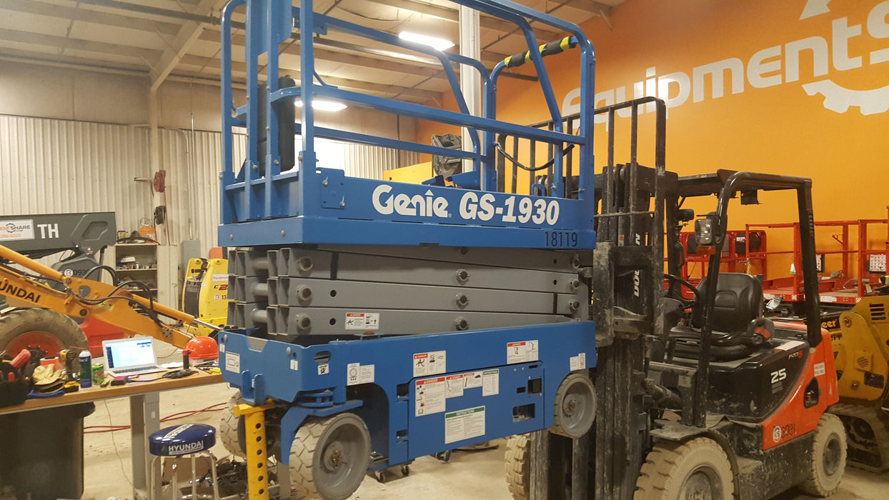 2018 Genie GS-1930 Genie GS-1930 w/Fixed Rail, Chain Entry