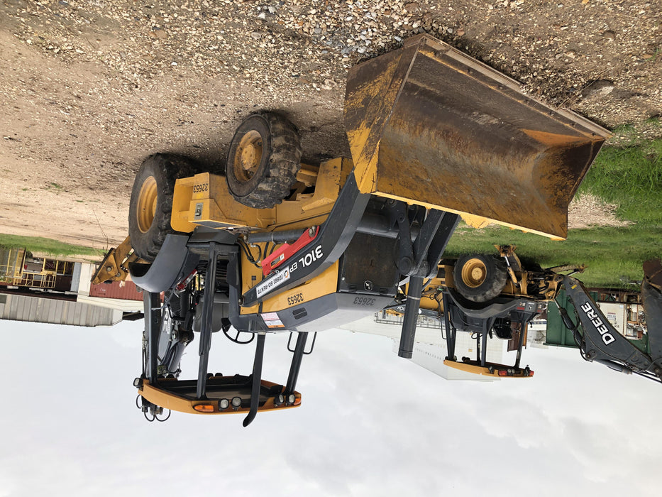2019 John Deere 310LEP - Extendable Stick 4WD, Canopy, Extendable dipper, ISO Controls, Rear Auxiliary Hydraulics, Manual QC, Buckets: 12”, 18”, and 24”, 5 Year/5,000 Hr Extended Powertrain and Hydraulics Warranty