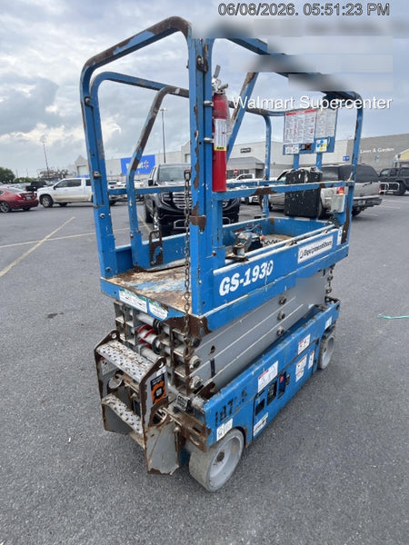 2018 Genie GS-1930 Genie GS-1930 Scissor Lift w/Standard Options