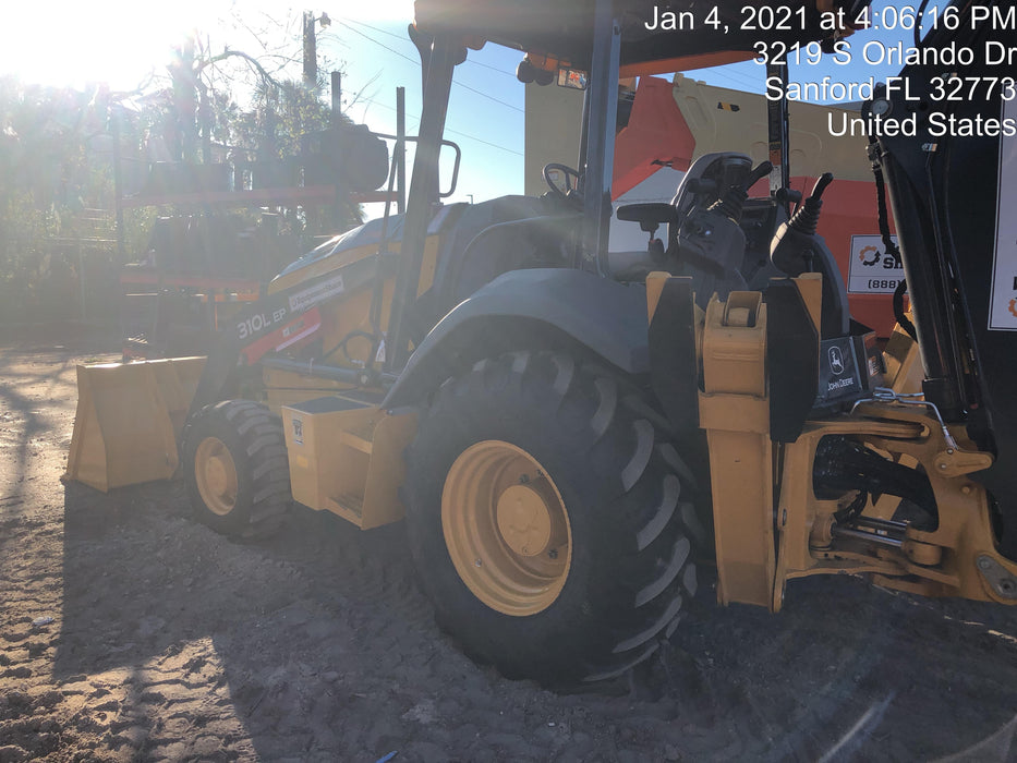 2020 John Deere 310LEP - Extendable Stick Canopy, 4WD, Extendable Stick, Pilot Controls, 2 Way Hydraulics, TAG Manual QC