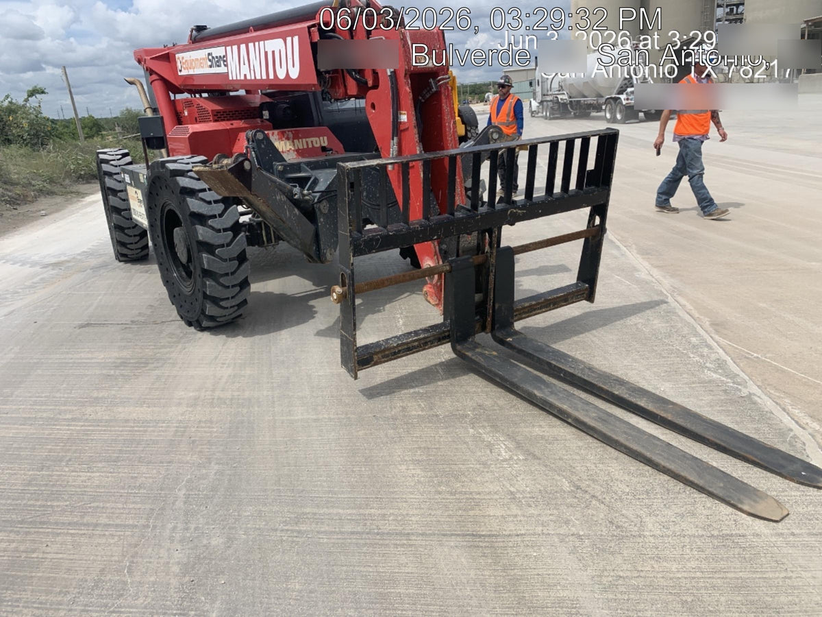 2019 Manitou MTA10055 MTA10055 - 120 HP T4, Canopy, Worklights/Strobe, Beacon, 66" Carriage, 60" Forks, Solid Tires, Lift Hook, Aux Hydraulics