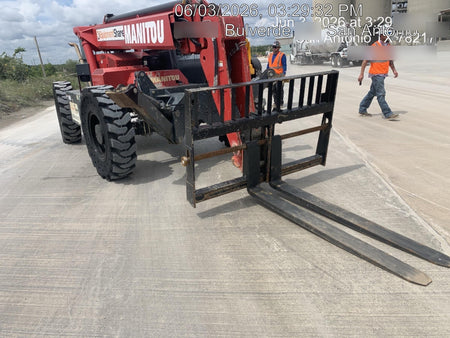 2019 Manitou MTA10055 MTA10055 - 120 HP T4, Canopy, Worklights/Strobe, Beacon, 66" Carriage, 60" Forks, Solid Tires, Lift Hook, Aux Hydraulics