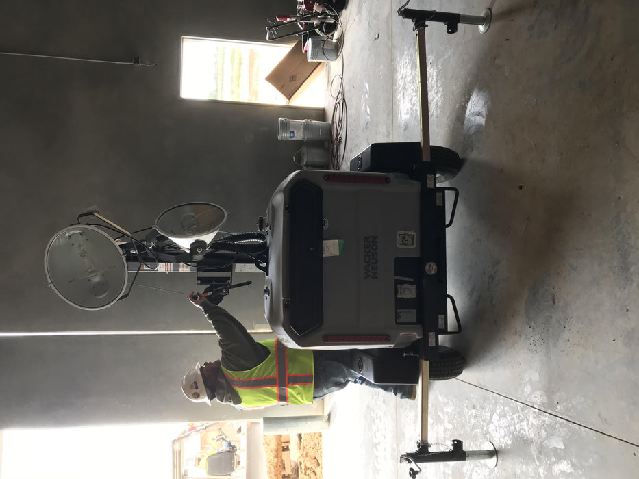 2019 Wacker Neuson LTV6L-MH Wacker Neuson LTV6L Mobile Light Tower w/Fuel Level Sensor Installed