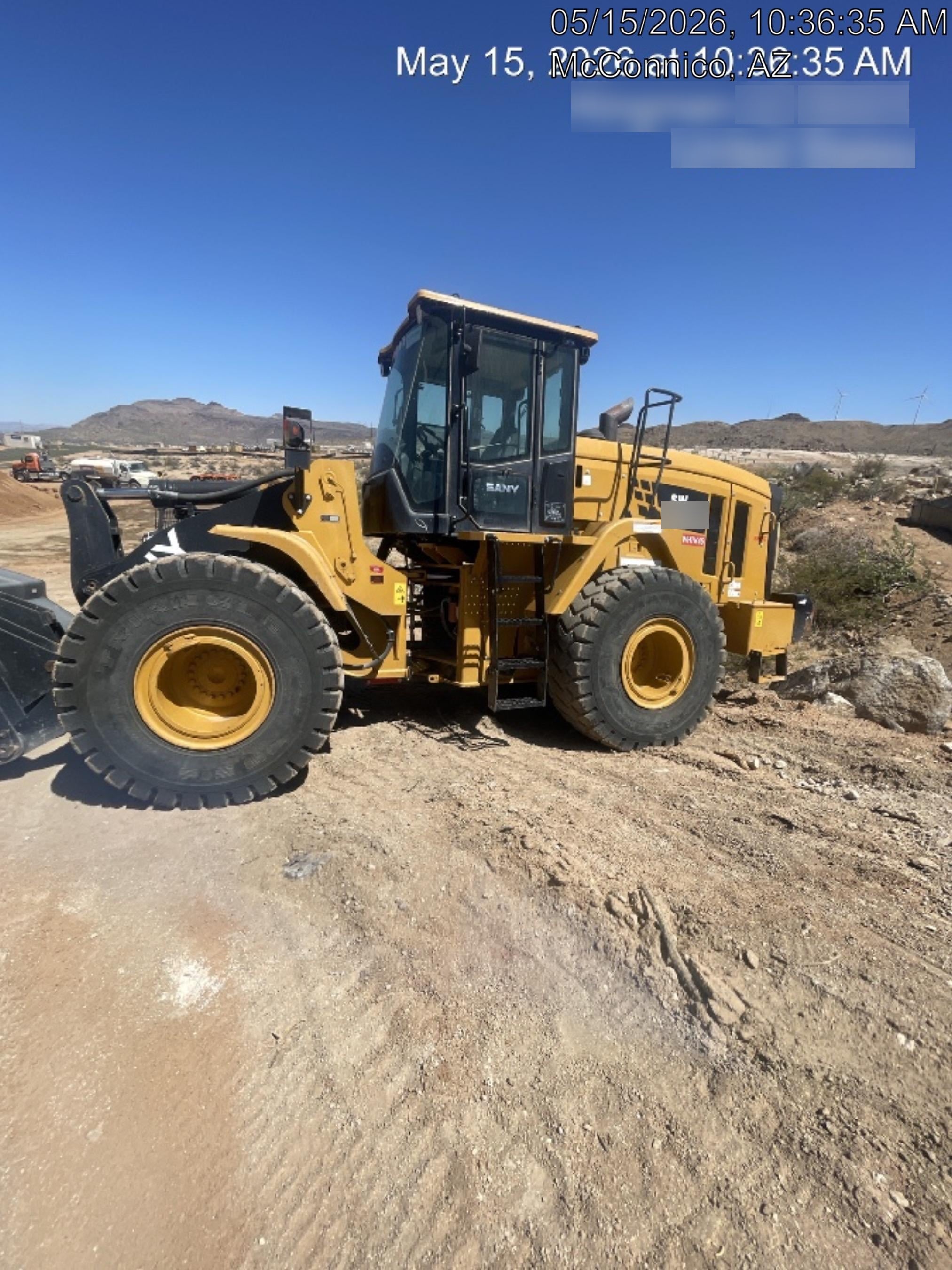 2019 Sany SW405K Tier 4, Cab, 3rd Function Hydraulics Smooth Pin On Bucket