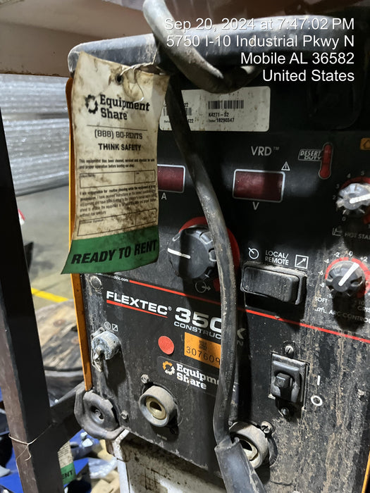 2023 LINCOLN ELECTRIC FLEXTEC 350X