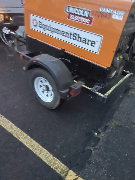 2021 Lincoln Electric Vantage 322 Vantage 322 Ready Pak 3 w/ Decals, ORANGE (includes trailer, cable rack, fender light kit) NO Telematics