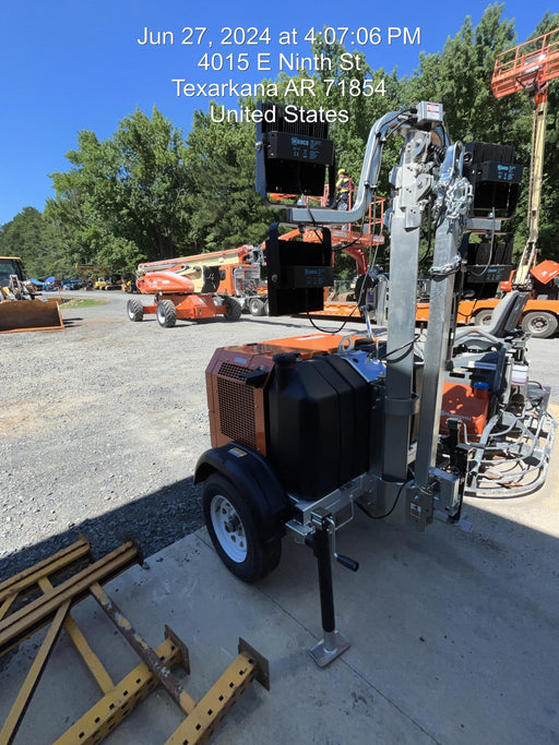 2024 Wanco WLTT-4MM4K Diesel, Deep Sea Controller, Shore Power Plug, Auto Start, (4) 350W LED Floodlights, 4kW Generator, 60 Gal Fuel Tank, 2" Ball, T3