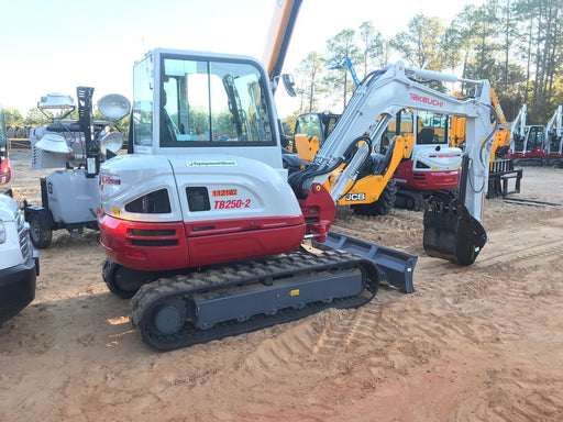 2020 Takeuchi TB250-2C Cab/Heat/Air, Rubber Tracks, Manual TAG QC