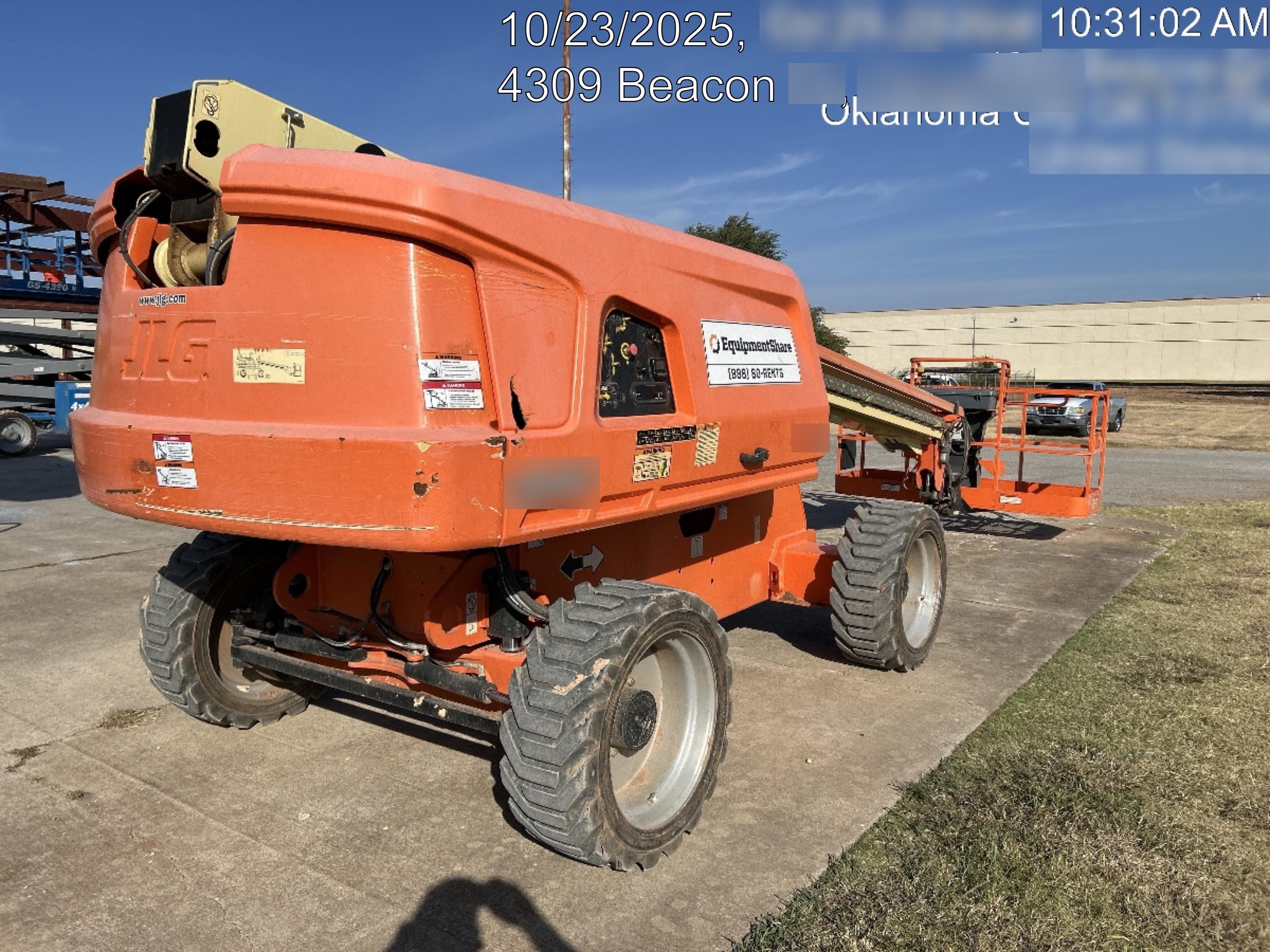 2019 JLG 600S 4WD